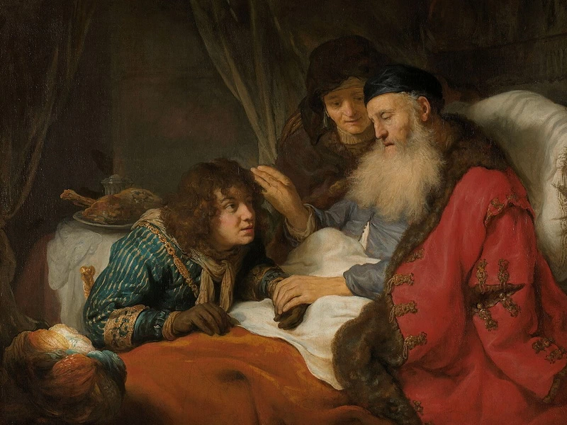 1615-Govert Teuniszoon Flinck - Isacco benedice Giacobbe, 1638